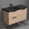 Wall Mounted Bathroom Vanity, Modern, 36